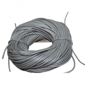 Шнур для антимоскитной сетки резиновый серый 5мм (длина - 100 п.м.)