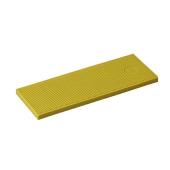 Пластина рихтовочная под стеклопакет 100х30х4 мм (жёлтая) (500 шт)
