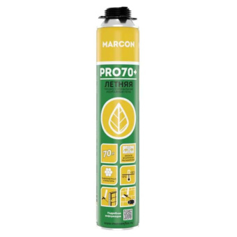 Пена монтажная профессиональная MARCON PRO 70+ (летняя)