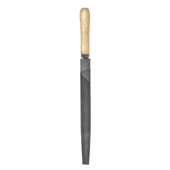 Напильник плоский  250 мм, №2, дерев. ручка