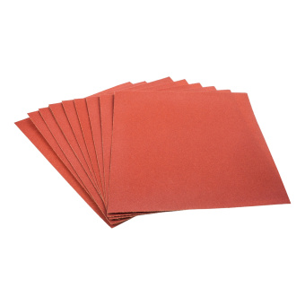 Шлифовальный лист на бумажной основе, оксид алюминия, водостойкий, Р100, 220х270мм 10шт.
