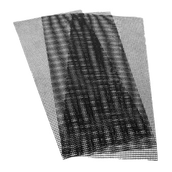 Сетка абразивная карбид кремния, основа - стекловолокно, Р200, 115х280мм 3шт.